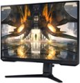 Alt View Zoom 12. Samsung - Odyssey 27” IPS LED QHD FreeSync Premium & G-Sync Compatible Gaming Monitor with HDR (Display Port, HDMI) - Black.