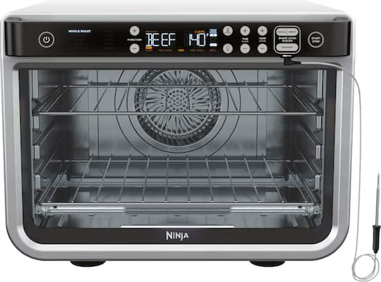 Ninja - Foodi 8-in-1 Digital Air Fry Oven, Toaster, Flip-Away Storage,  Dehydrate, Keep Warm - Black 