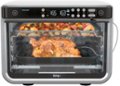 Alt View 1. Ninja - Foodi 10-in-1 Smart XL Air Fry Oven, Countertop Convection Oven with Dehydrate & Reheat Capability - Stainless Silver.