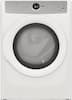 Front. Electrolux - 8.0 Cu. Ft. Stackable Electric Dryer - White.