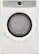 Front. Electrolux - 8.0 Cu. Ft. Stackable Gas Dryer - White.