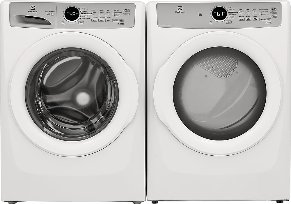 Alt View 12. Electrolux - 4.4 Cu.Ft. Stackable Front Load Washer with LuxCare Wash System - White.