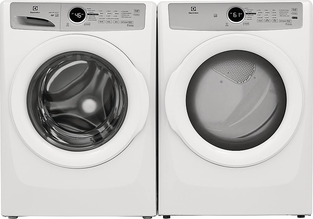 Alt View 12. Electrolux - 4.4 Cu.Ft. Stackable Front Load Washer with LuxCare Wash System - White.