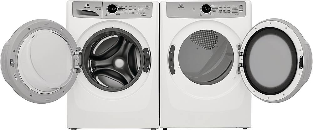 Alt View 16. Electrolux - 4.4 Cu.Ft. Stackable Front Load Washer with LuxCare Wash System - White.