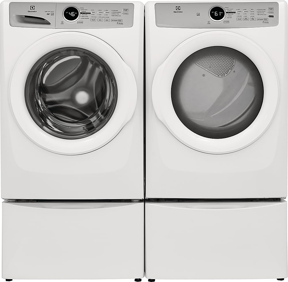 Alt View 18. Electrolux - 4.4 Cu.Ft. Stackable Front Load Washer with LuxCare Wash System - White.