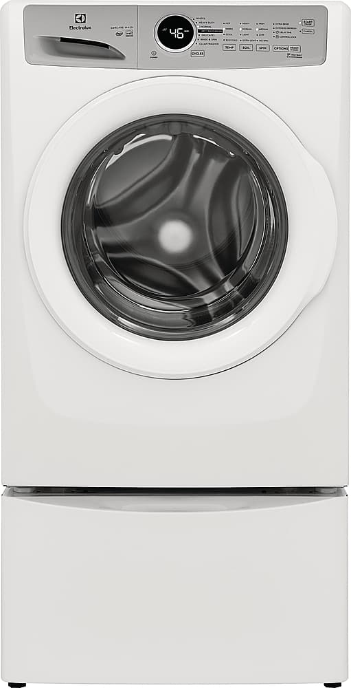 Alt View 1. Electrolux - 4.4 Cu.Ft. Stackable Front Load Washer with LuxCare Wash System - White.