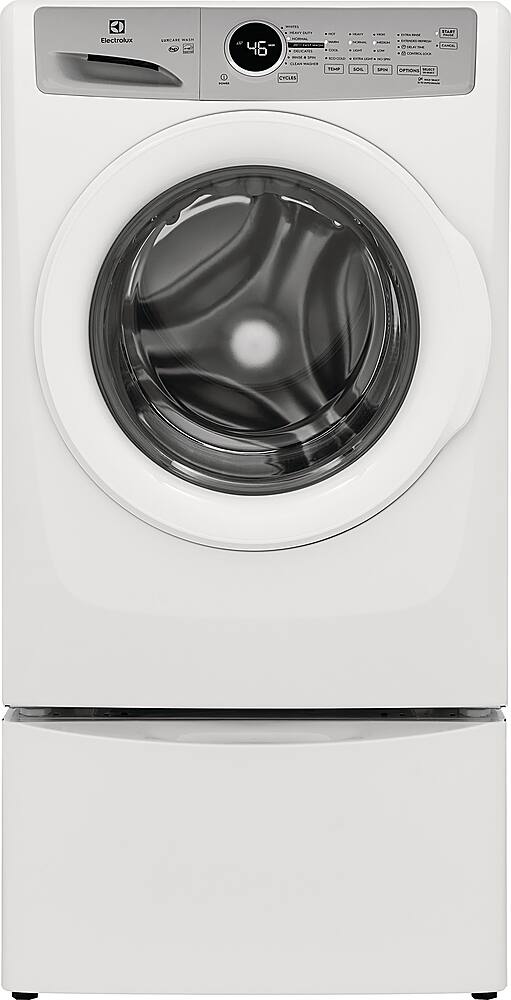 Alt View 1. Electrolux - 4.4 Cu.Ft. Stackable Front Load Washer with LuxCare Wash System - White.