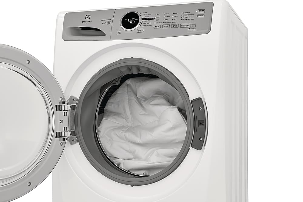 Alt View 4. Electrolux - 4.4 Cu.Ft. Stackable Front Load Washer with LuxCare Wash System - White.