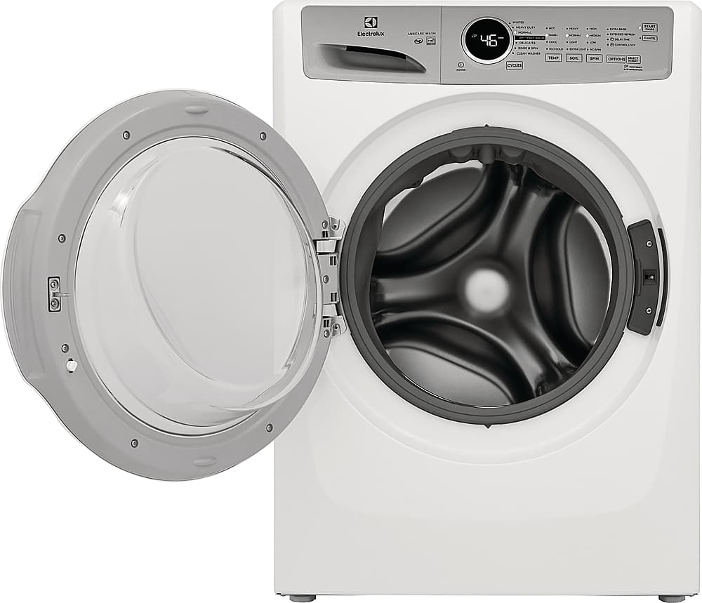 Alt View 5. Electrolux - 4.4 Cu.Ft. Stackable Front Load Washer with LuxCare Wash System - White.