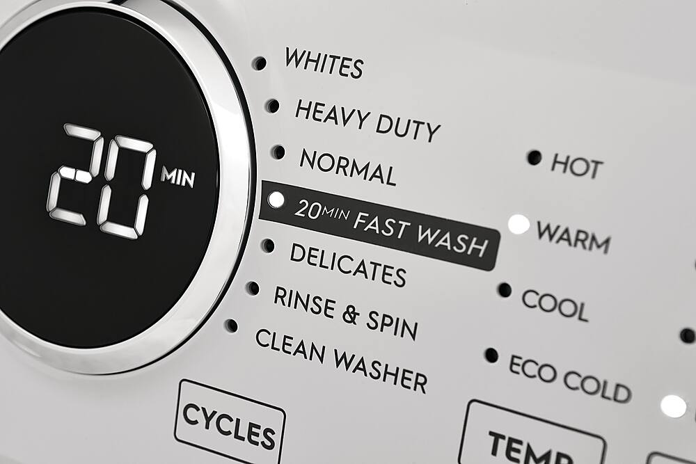 Alt View 6. Electrolux - 4.4 Cu.Ft. Stackable Front Load Washer with LuxCare Wash System - White.
