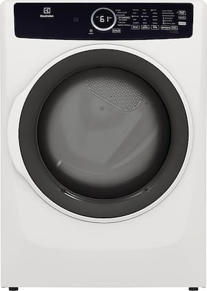 Electrolux - 8.0 Cu. Ft. Stackable Gas Dryer with Steam - White