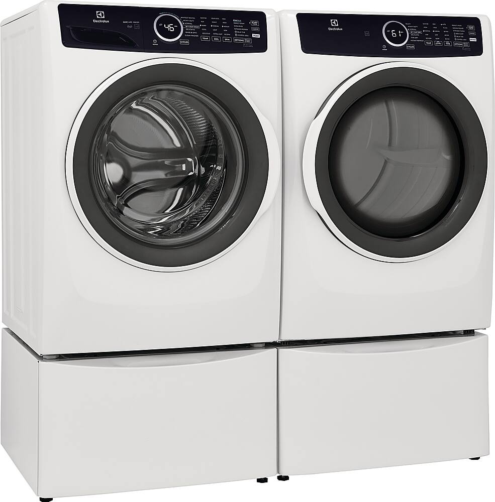 Electrolux 8.0 Cu. Ft. Stackable Gas Dryer with Steam White ELFG7437AW