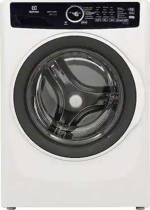 Front. Electrolux - 4.5 Cu.Ft. Stackable Front Load Washer with Steam and LuxCare Wash System - White.