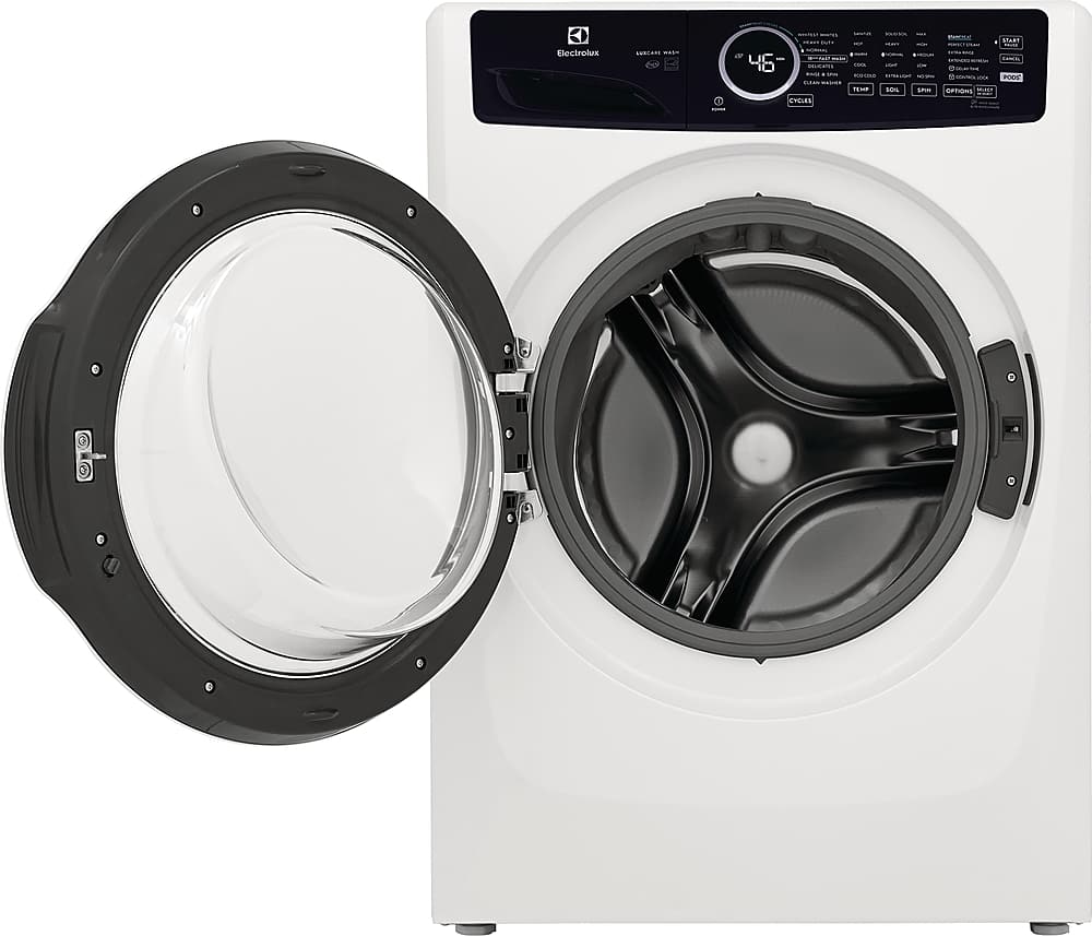 Alt View 12. Electrolux - 4.5 Cu.Ft. Stackable Front Load Washer with Steam and LuxCare Wash System - White.