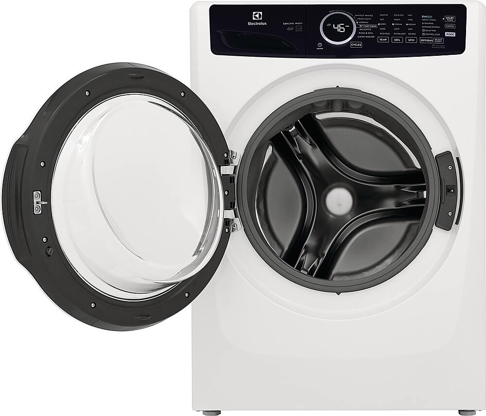 Alt View 12. Electrolux - 4.5 Cu.Ft. Stackable Front Load Washer with Steam and LuxCare Wash System - White.