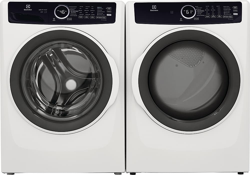 Alt View 13. Electrolux - 4.5 Cu.Ft. Stackable Front Load Washer with Steam and LuxCare Wash System - White.