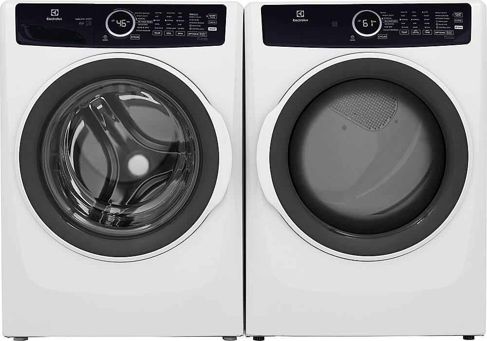 Alt View 13. Electrolux - 4.5 Cu.Ft. Stackable Front Load Washer with Steam and LuxCare Wash System - White.