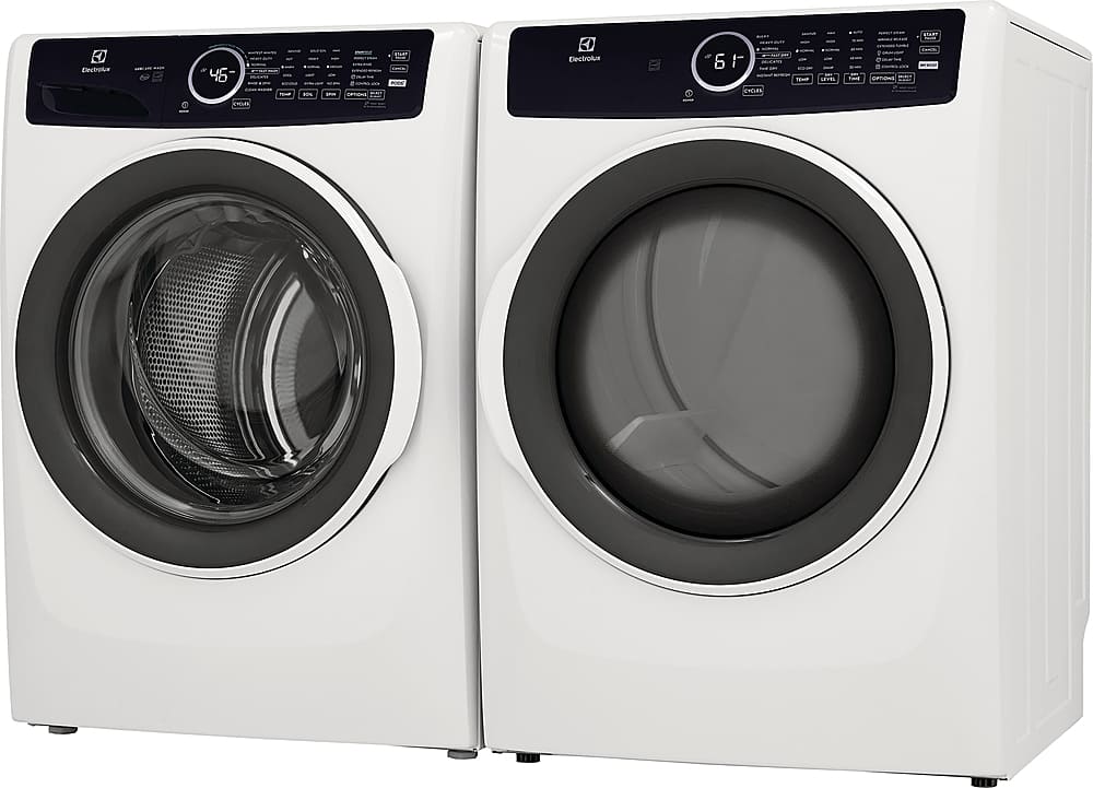 Alt View 14. Electrolux - 4.5 Cu.Ft. Stackable Front Load Washer with Steam and LuxCare Wash System - White.