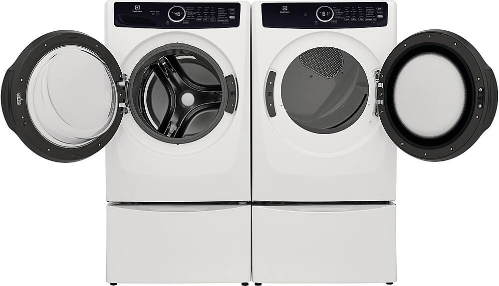 Alt View 15. Electrolux - 4.5 Cu.Ft. Stackable Front Load Washer with Steam and LuxCare Wash System - White.