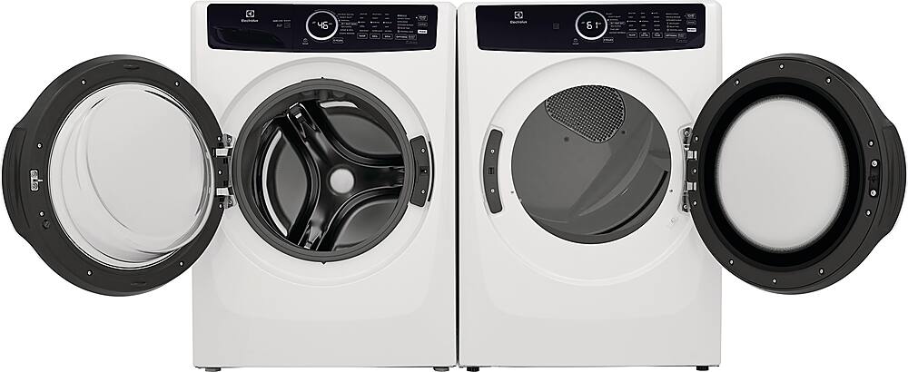 Alt View 16. Electrolux - 4.5 Cu.Ft. Stackable Front Load Washer with Steam and LuxCare Wash System - White.