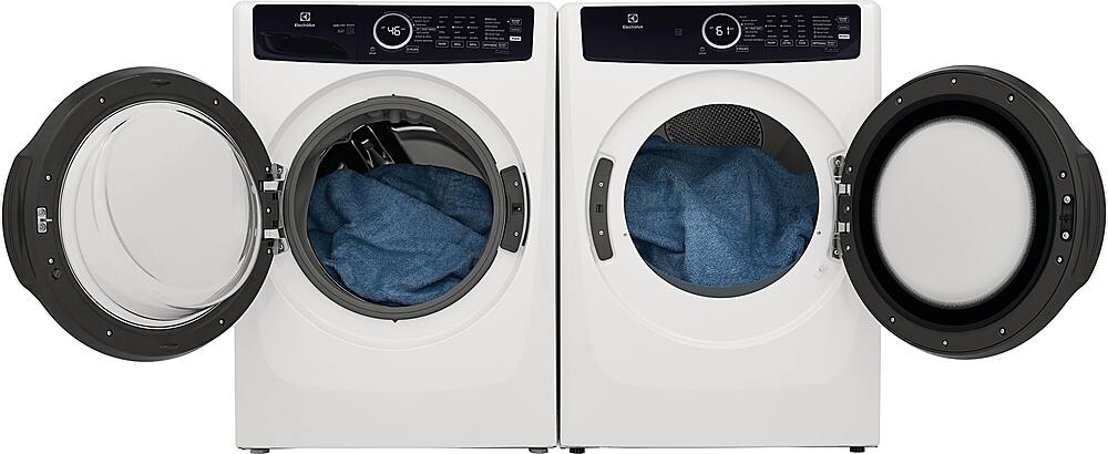 Alt View 17. Electrolux - 4.5 Cu.Ft. Stackable Front Load Washer with Steam and LuxCare Wash System - White.