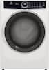 Front. Electrolux - 8.0 Cu. Ft. Stackable Electric Dryer with Steam and LuxCare Dry System - White.