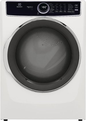 Electrolux - 8.0 Cu. Ft. Stackable Electric Dryer with Steam and LuxCare Dry System - White