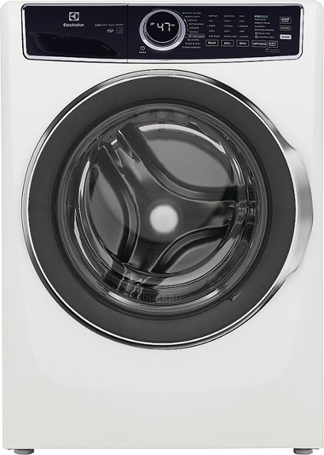Front. Electrolux - 4.5 Cu.Ft. Stackable Front Load Washer with Steam and LuxCare Plus Wash System - White.
