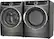 Alt View 20. Electrolux - 8.0 Cu. Ft. Stackable Electric Dryer with Steam and LuxCare Dry System - Titanium.