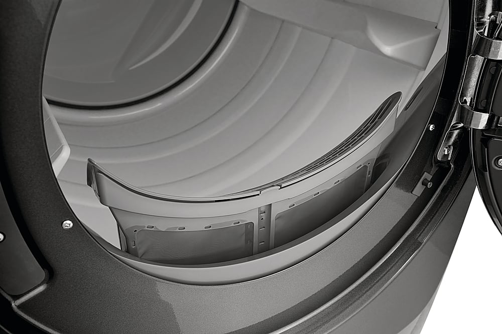 Alt View 17. Electrolux - 8.0 Cu. Ft. Stackable Gas Dryer with Steam and LuxCare Dry System - Titanium.