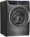 Angle. Electrolux - 4.5 Cu.Ft. Stackable Front Load Washer with Steam and LuxCare Plus Wash System - Titanium.