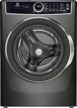 Electrolux - 4.5 Cu.Ft. Stackable Front Load Washer with Steam and LuxCare Plus Wash System - Titanium