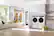 Alt View 14. Electrolux - 8.0 Cu. Ft. Stackable Electric Dryer with Steam and Balanced Dry - White.
