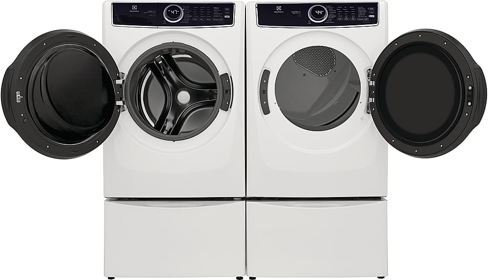 Alt View 15. Electrolux - 4.5 Cu.Ft. Stackable Front Load Washer with Steam and SmartBoost Wash System - White.