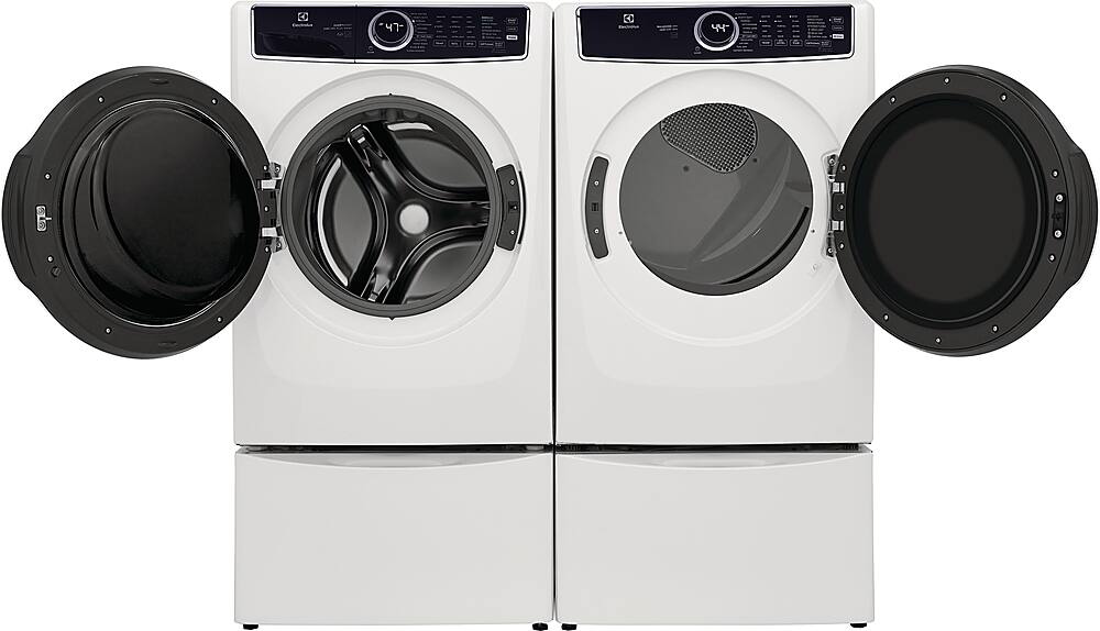 Alt View 15. Electrolux - 4.5 Cu.Ft. Stackable Front Load Washer with Steam and SmartBoost Wash System - White.