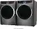 Alt View 19. Electrolux - 8.0 Cu. Ft. Stackable Electric Dryer with Steam and Balanced Dry - Titanium.