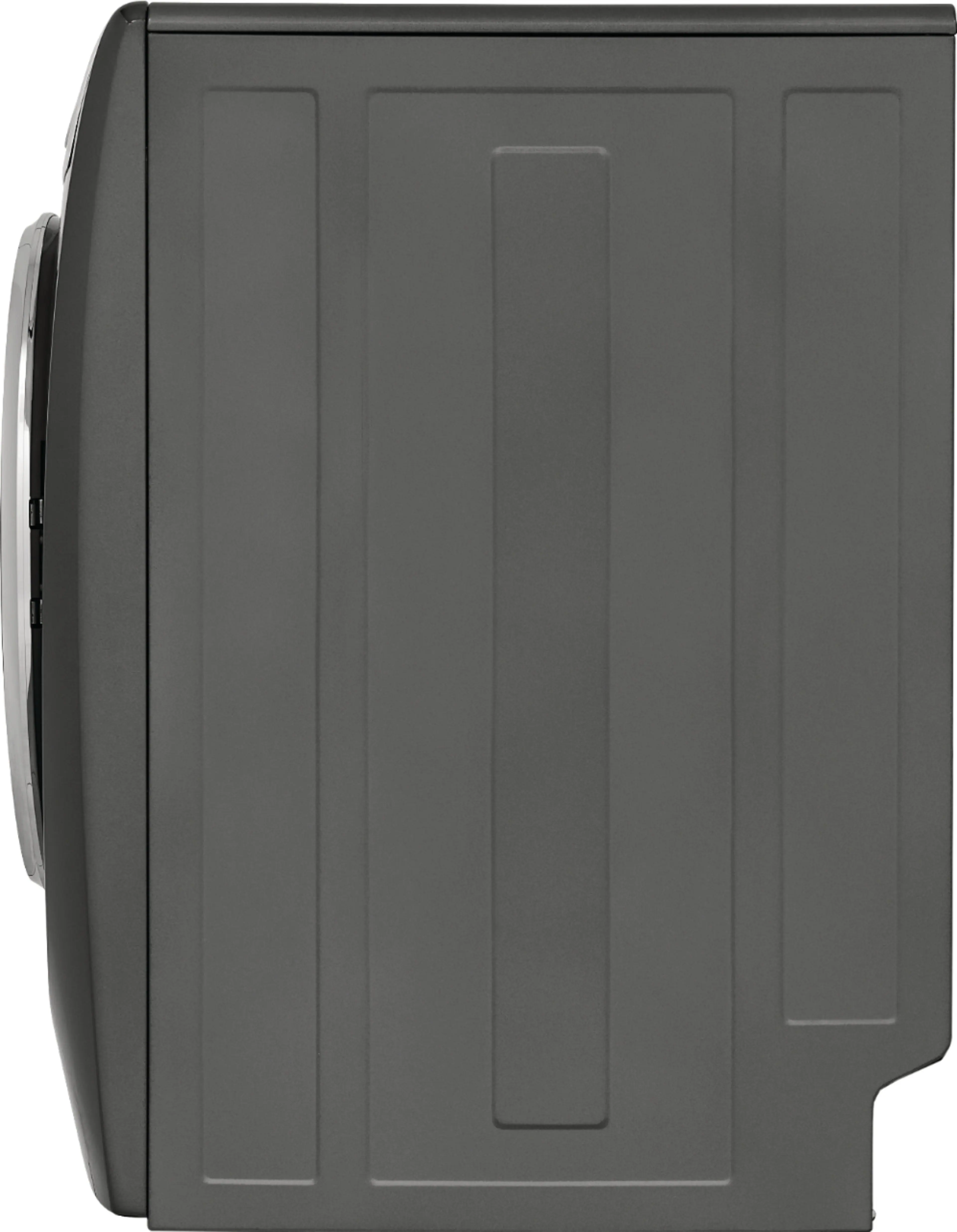 Alt View 23. Electrolux - 8.0 Cu. Ft. Stackable Electric Dryer with Steam and Balanced Dry - Titanium.