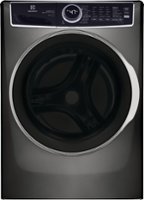 Electrolux - 4.5 Cu.Ft. Stackable Front Load Washer with Steam and SmartBoost Wash System - Titanium - Front_Zoom