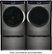 Alt View 6. Electrolux - 4.5 Cu.Ft. Stackable Front Load Washer with Steam and SmartBoost Wash System - Titanium.
