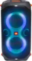 Front. JBL - PartyBox 110 Portable Party Speaker - Black.