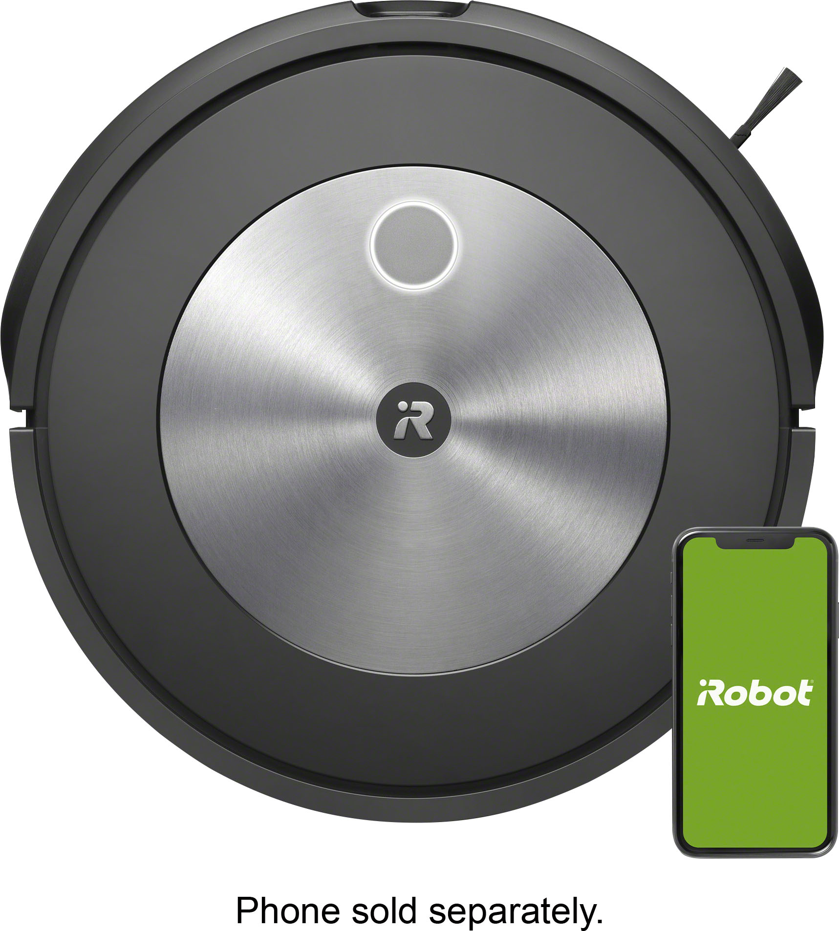 iRobot Roomba j7 (7150) Wi-Fi Connected Robot Vacuum Graphite j715020 -  Best Buy