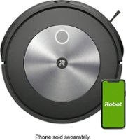 iRobot Roomba j7 (7150) Wi-Fi Connected Robot Vacuum - Graphite - Front_Zoom
