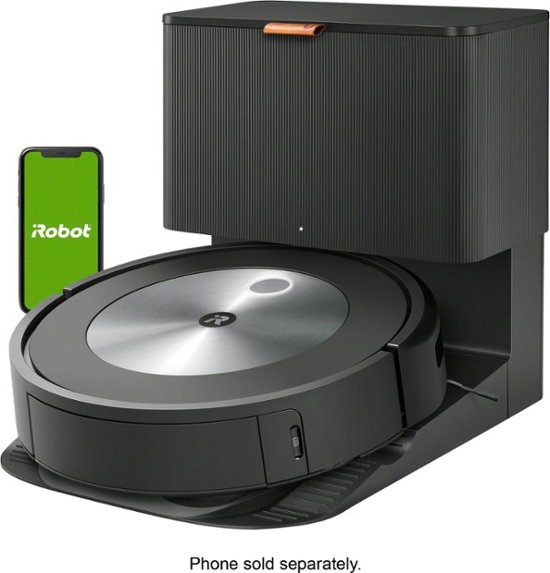 iRobot Roomba (7550) Wi-Fi Connected Robot Vacuum with Automatic Dirt Graphite j755020 Best Buy
