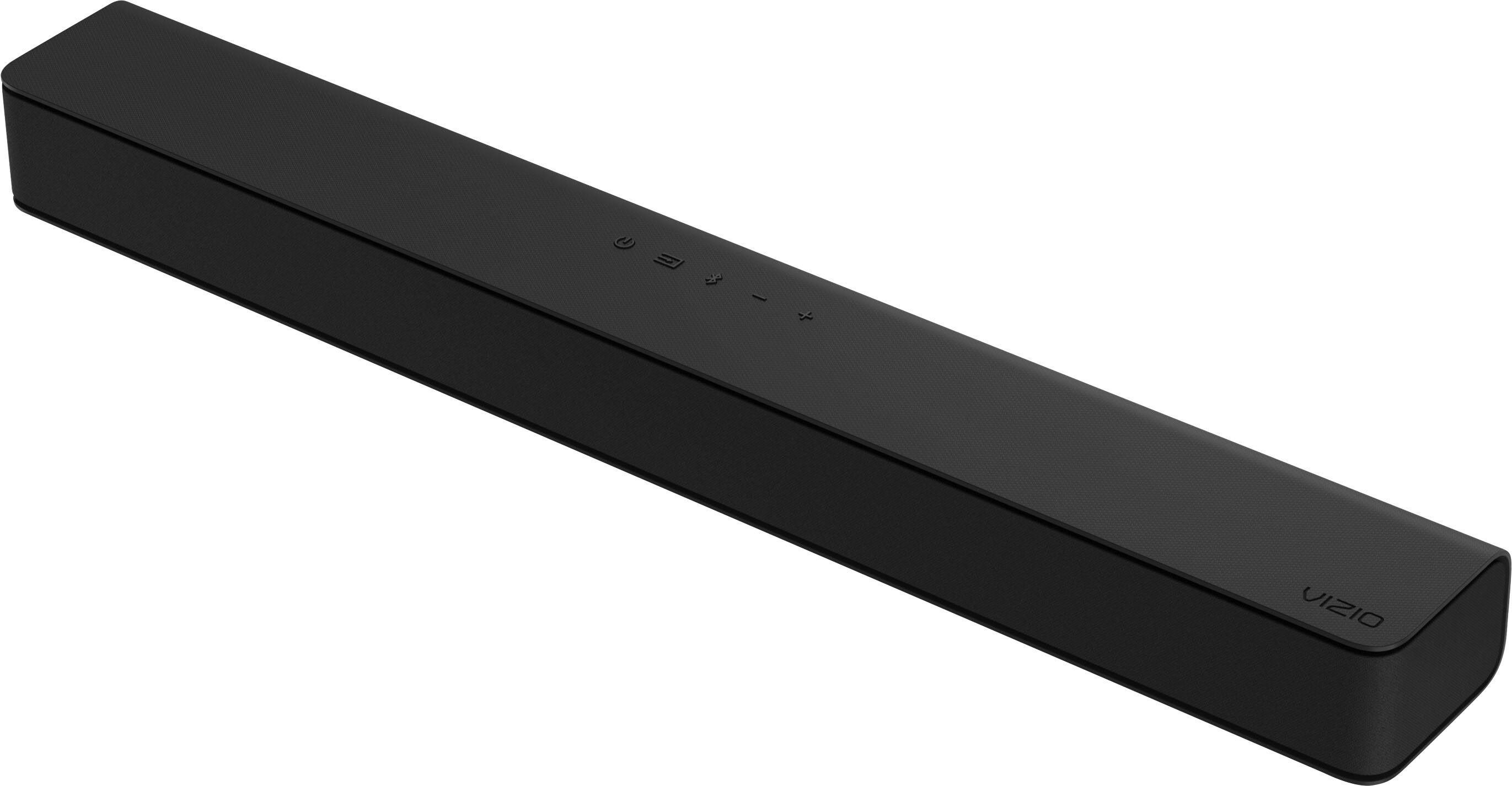 Angle View: VIZIO - 2.0-Channel V-Series Home Theater Sound Bar with DTS Virtual:X - Black