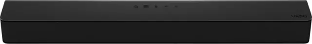 Front. VIZIO - 2.0-Channel V-Series Home Theater Sound Bar with DTS Virtual:X - Black.