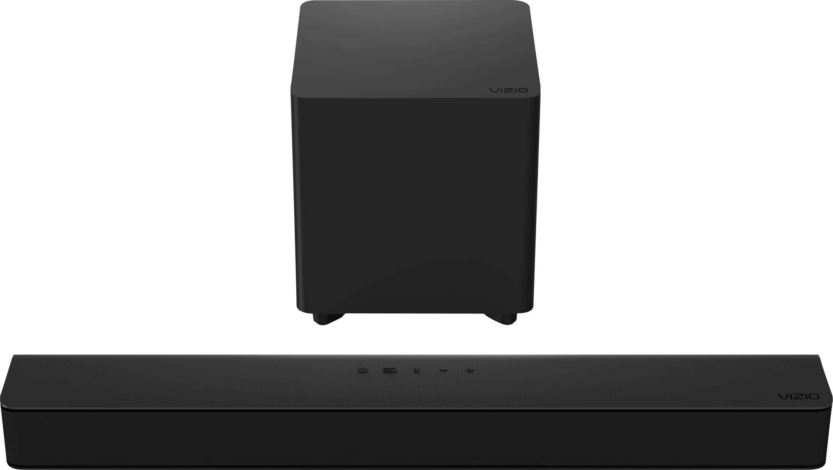 VIZIO - 2.1-Channel V-Series Home Theater Sound Bar with DTS Virtual:X and Wireless Subwoofer - Black - Front_Zoom