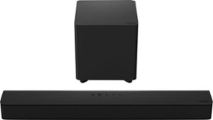 VIZIO - 2.1-Channel V-Series Home Theater Sound Bar with DTS Virtual:X and Wireless Subwoofer - Black - Front_Zoom