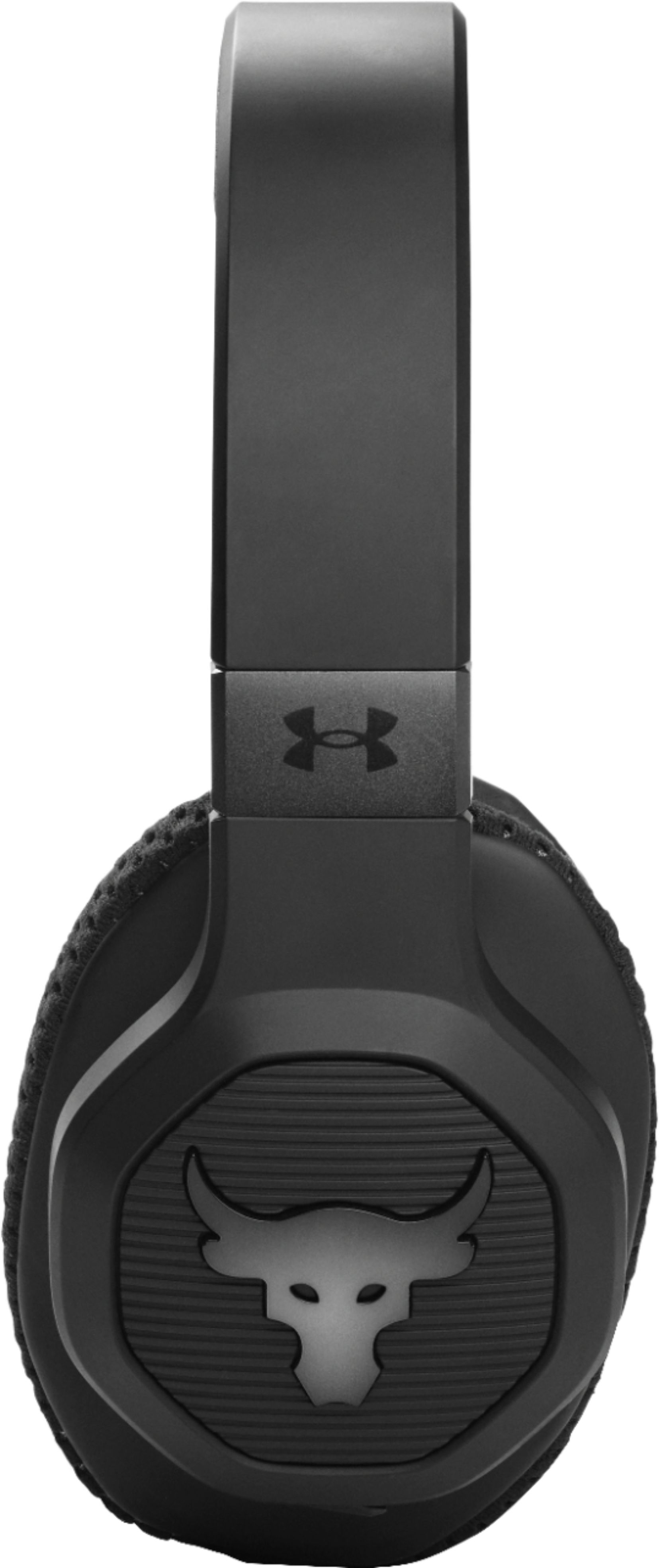 Una oración Optimista Musgo JBL Under Armour Project Rock Wireless Over-the-Ear Headphones Black  UAROCKOVEREARBTBAM - Best Buy