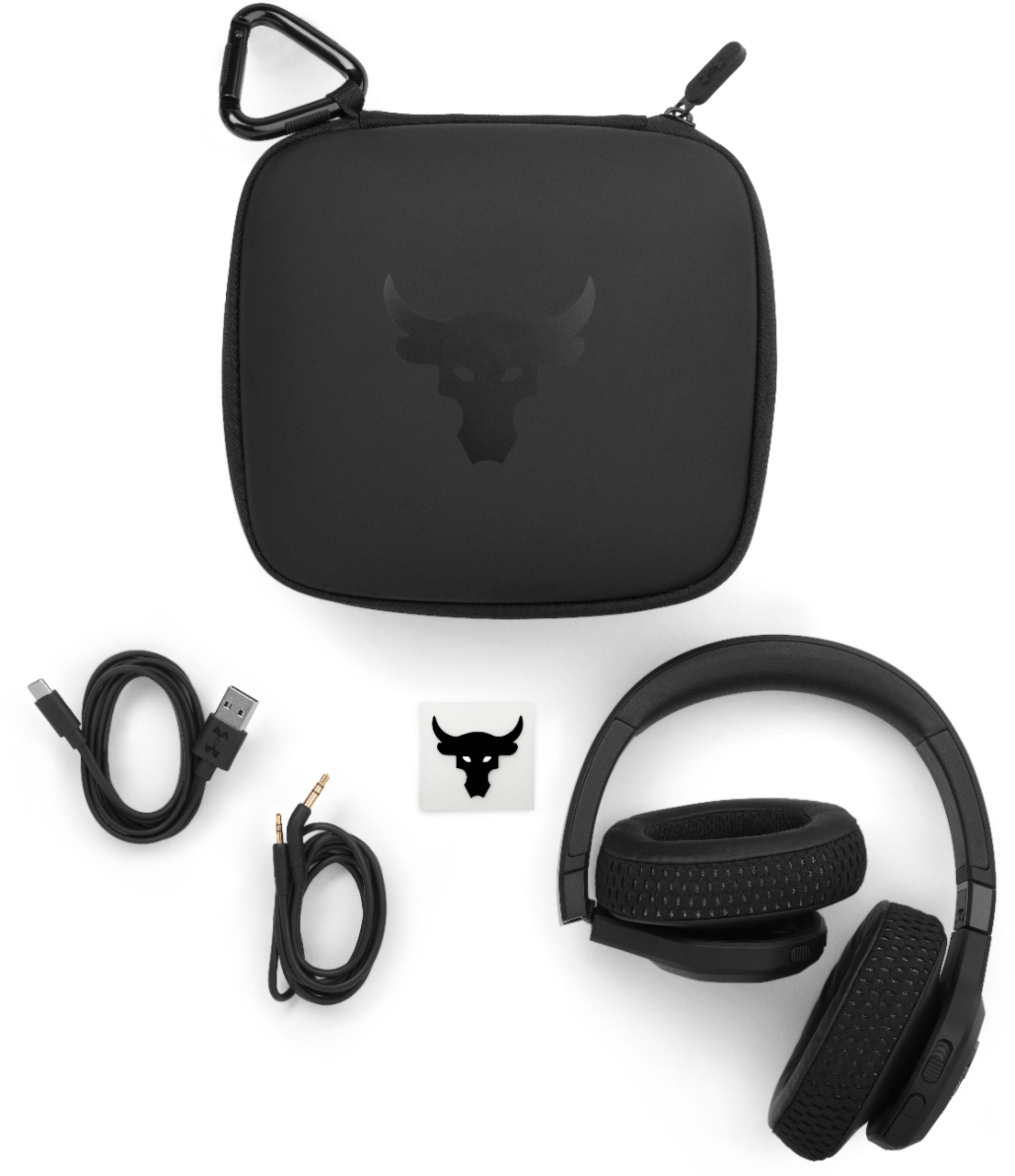 Best Buy: JBL Under Armour Project Wireless Headphones Black UAROCKOVEREARBTBAM