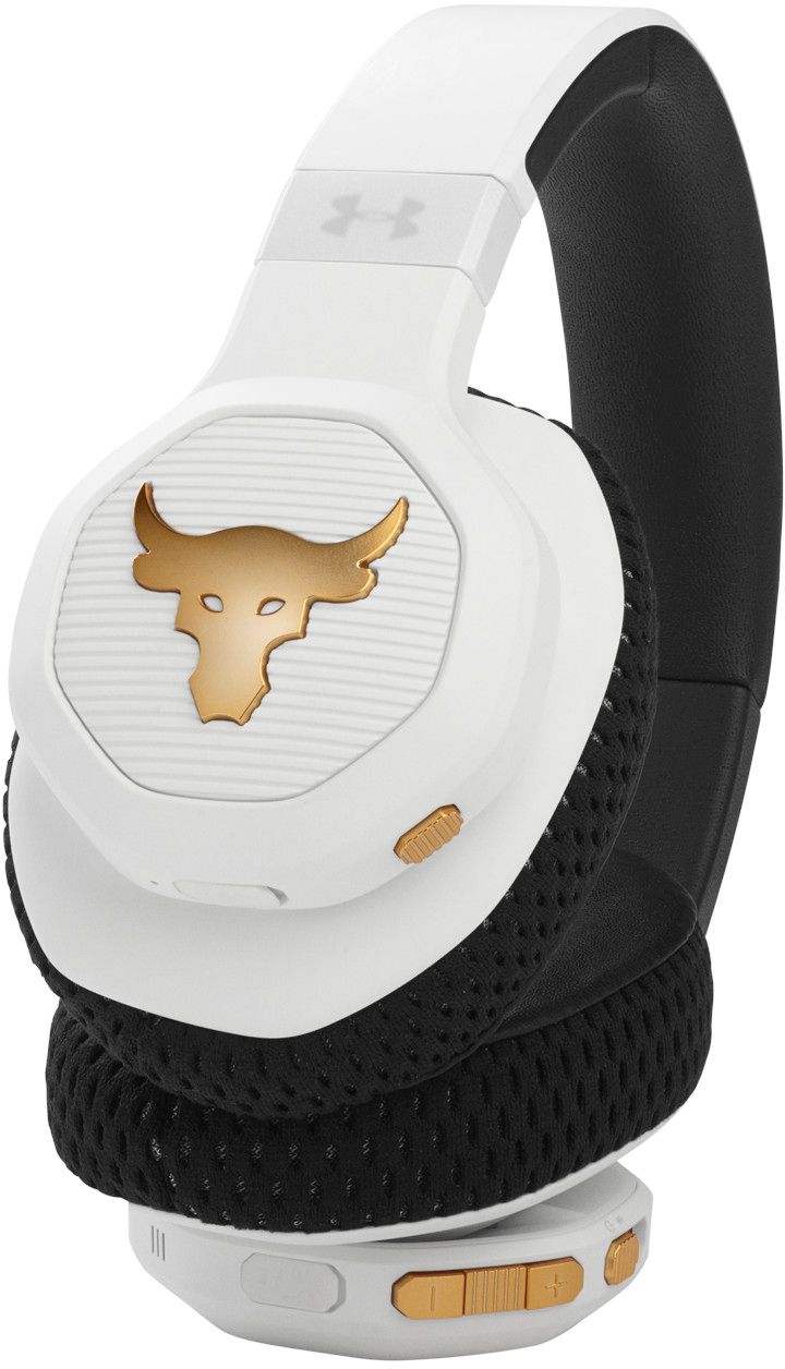 Under Project Rock Over-the-Ear Headphones White UAROCKOVEREARBTWAM - Buy